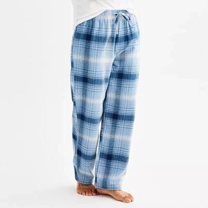 Men's Size L Sonoma Goods For Life Flannel Drawstring Pajama Pants NWT #GMe